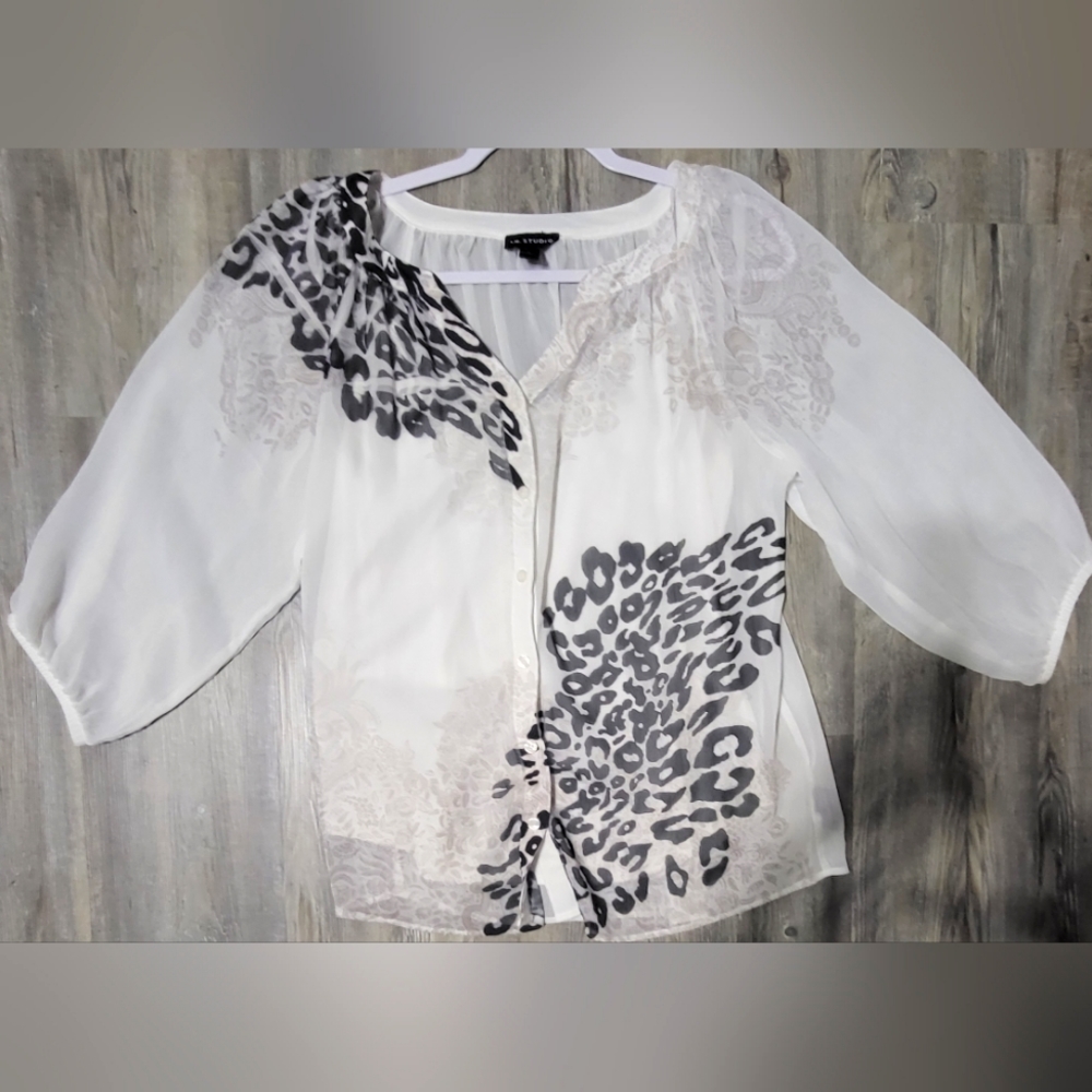 I.N. Studio Blouse with Camisole